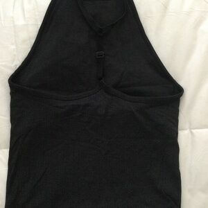 Black Lycra Tank Top Size Small